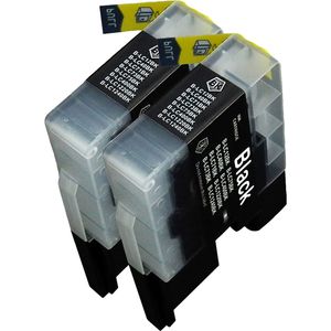 Cartouches d’encre compatibles Brother LC1240BK – noir, haute capacité, lot de 2 (remplace LC1220BK)
