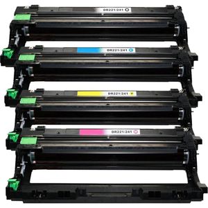 Tambours compatibles Brother DR241CL – lot de 4