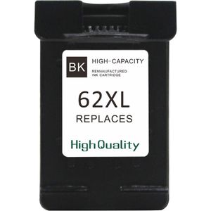 Cartouche d’encre remanufacturée HP 62XL – noir, haute capacité (C2P05AE)