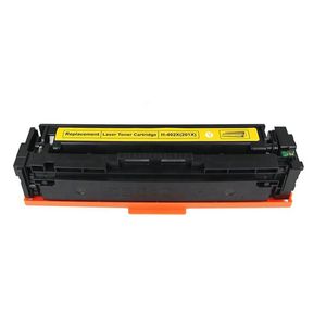 Cartouche de toner compatible HP 201X / CF402X – jaune, haute capacité (remplace 201A / CF402A)