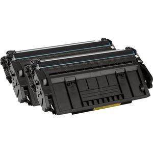 Cartouches de toner compatibles HP 87A – noir, lot de 2 (CF287A)
