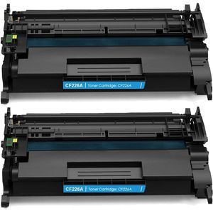Cartouches de toner compatibles HP 26A – noir, lot de 2 (CF226A)