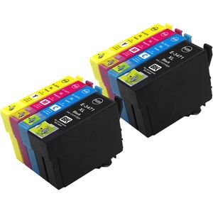 Cartouches d’encre compatibles Epson 34XL – haute capacité, lot de 8