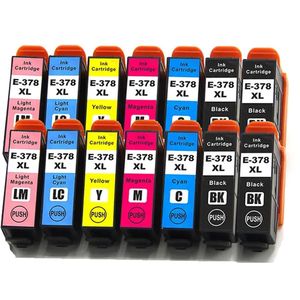 Cartouches d’encre compatibles Epson 378XL – haute capacité, lot de 14
