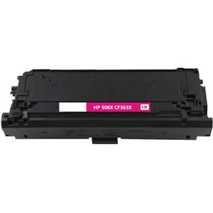 Cartouche de toner compatible HP 508X – magenta, haute capacité (CF363X)