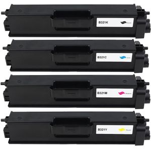 Cartouches de toner compatibles Brother TN321 – lot de 4