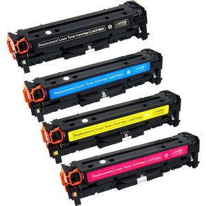 Cartouches de toner compatibles HP 312X / HP 312A – haute capacité, lot de 4