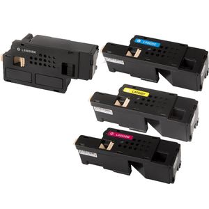 Cartouches de toner compatibles Xerox Phaser 6020 – lot de 4