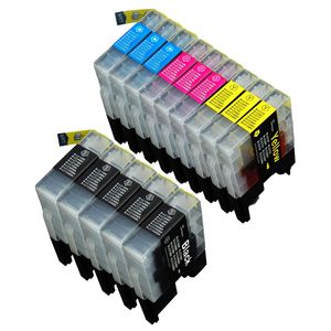 Cartouches d’encre compatibles Brother LC1240 – haute capacité, lot de 14 (remplace LC1220)