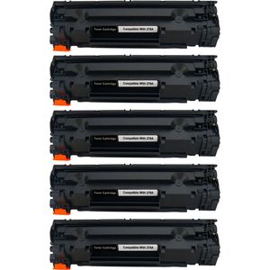 Cartouches de toner compatibles HP 78A – noir, lot de 5 (CE278A)