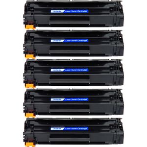 Cartouches de toner compatibles HP 85A – noir, capacité Jumbo, lot de 5 (CE285A)