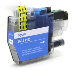 Cartouche d’encre compatible Brother LC3211C – cyan, haute capacité