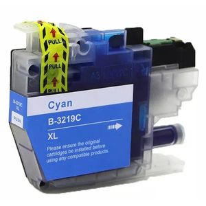 Cartouche d’encre compatible Brother LC3219C – cyan, capacité super haute