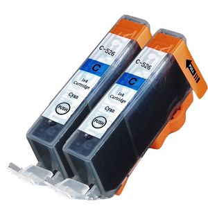 Cartouches d’encre compatibles Canon CLI-526C – cyan, lot de 2