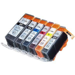 Cartouches d’encre compatibles Canon PGI-520 & CLI-521 – lot de 6