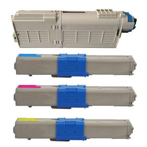 Cartouches de toner compatibles Oki C332 / MC363 – lot de 4