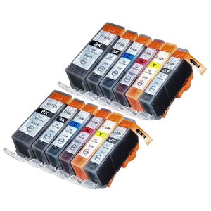 Cartouches d’encre compatibles Canon PGI-525 & CLI-526 – lot de 12