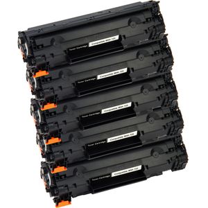 Cartouches de toner compatibles Canon 725 – noir, lot de 5