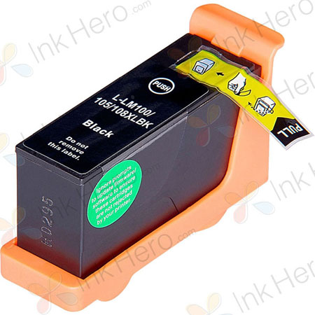 Lexmark 100XL (14N1068E) inktcartridge zwart hoge capaciteit (Ink Hero Huismerk)