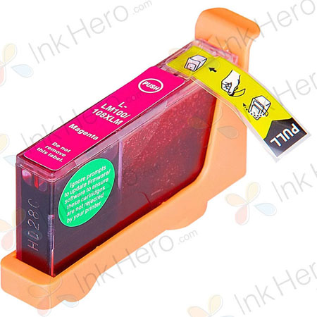 Lexmark 100XL (14N1070E) inktcartridge magenta hoge capaciteit (Ink Hero Huismerk)