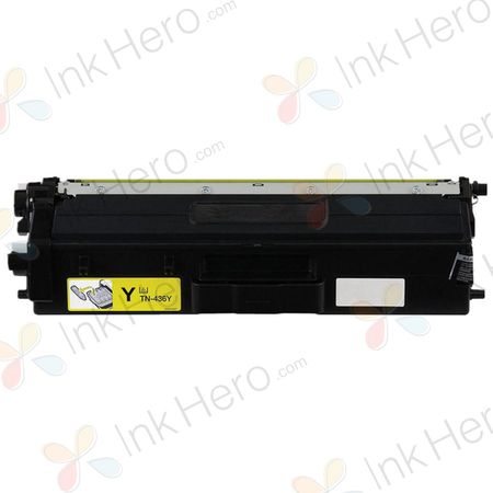 Ink Hero Brother TN910Y tonercartridge geel – huismerk, ultrahoge capaciteit