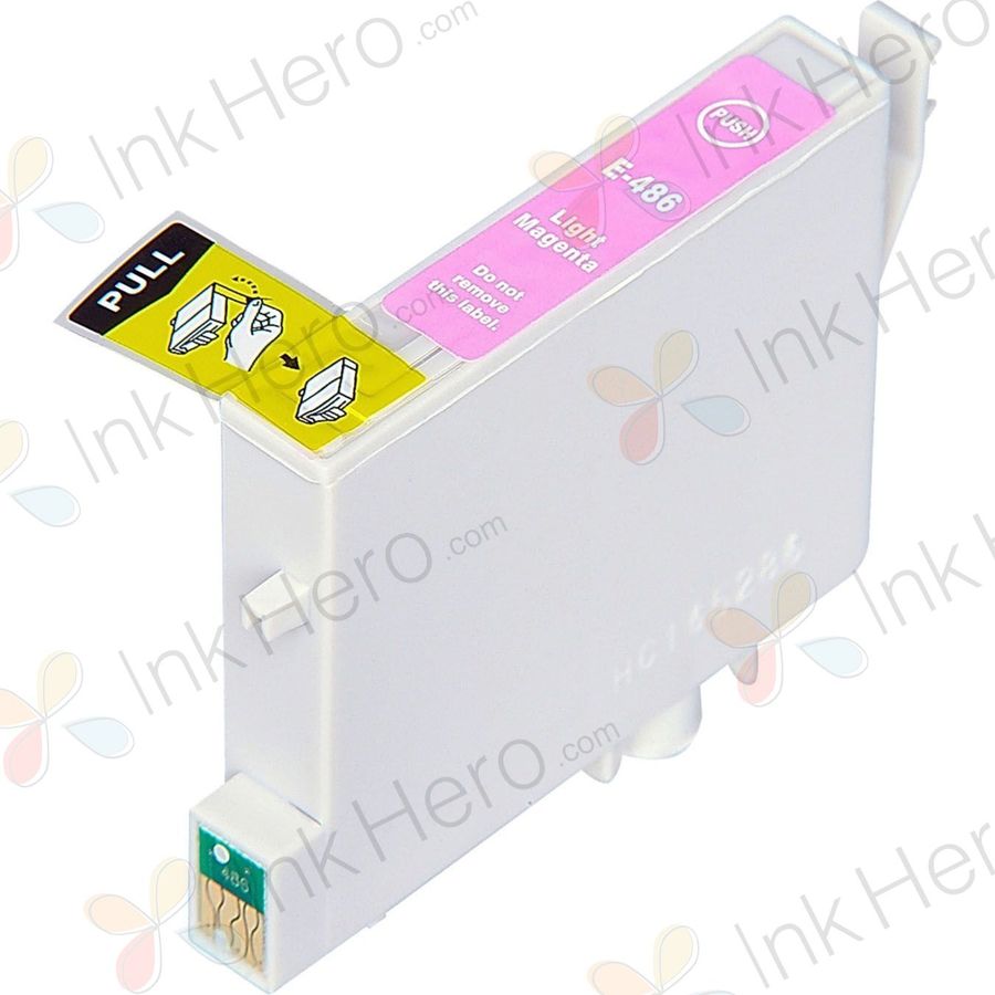 Epson T0486 inktcartridge licht magenta (Ink Hero Huismerk)