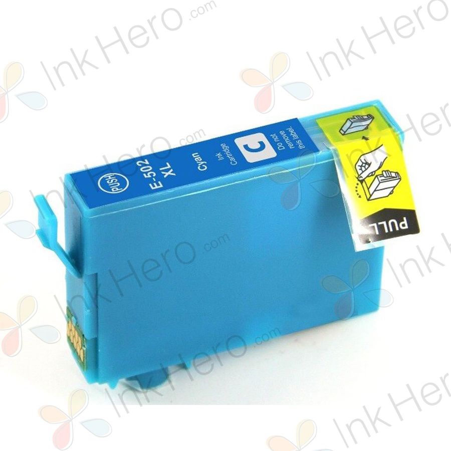 Epson 502XL inktcartridge cyaan hoge capaciteit (Ink Hero Huismerk)